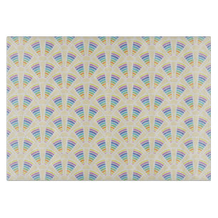 Light Arches Glass Cutting Board Schneidebrett