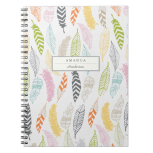 Light as a Feather by Origami Prints Notebook Notizblock