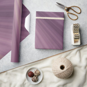 Light Beams on Mauve Geschenkpapier