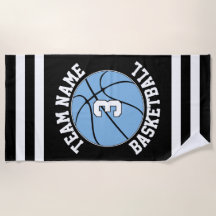 Light Blue Basketball Team Name & Spielnummer