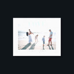 Light Blue Big Liebe Memory Event Foto Leinwanddruck<br><div class="desc">Eine blassblaue Liebe überblendet Ihr Lieblings-Foto mit einem angepassten Text darunter, um einem besonderen Familienmoment wie einer Hochzeit, Verlobung, Wiedersehen und vielem mehr zu gedenken. Laden Sie ein großes, hochauflösendes Bild hoch, um eine eigene, einmalige Wandkunst zu kreieren und die Erinnerung an diesen besonderen Augenblick lebendig behalten.</div>