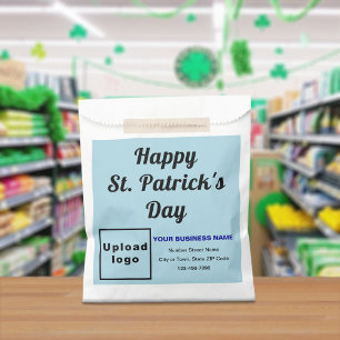 Light Blue Business Brand, St. Patrick's Day, Geschenktütchen