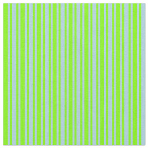Light Blue & Chartreuse farbige Linien Stoff