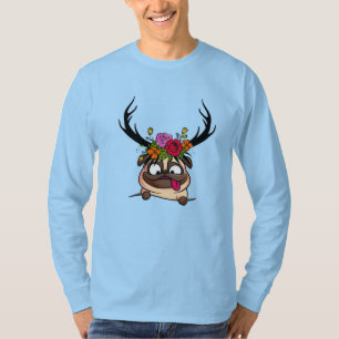 Light Blue Christmas Sweatshirt T-Shirt