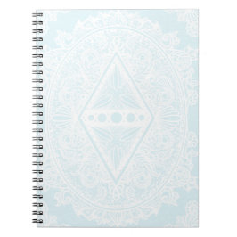 Light Blue , Erwachungsalter, bohemianisch, Zeital Notizblock