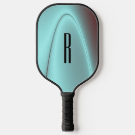 Light Blue Flash Initial Pickleball Schläger