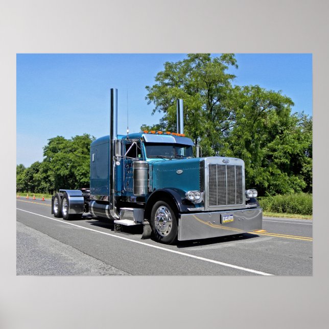 Light Blue Flattop 379 Poster (Vorne)