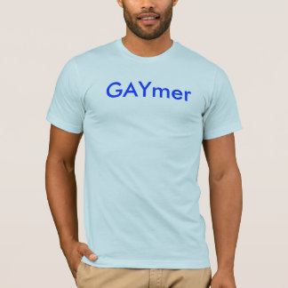 Light Blue GAYmer T - Shirt