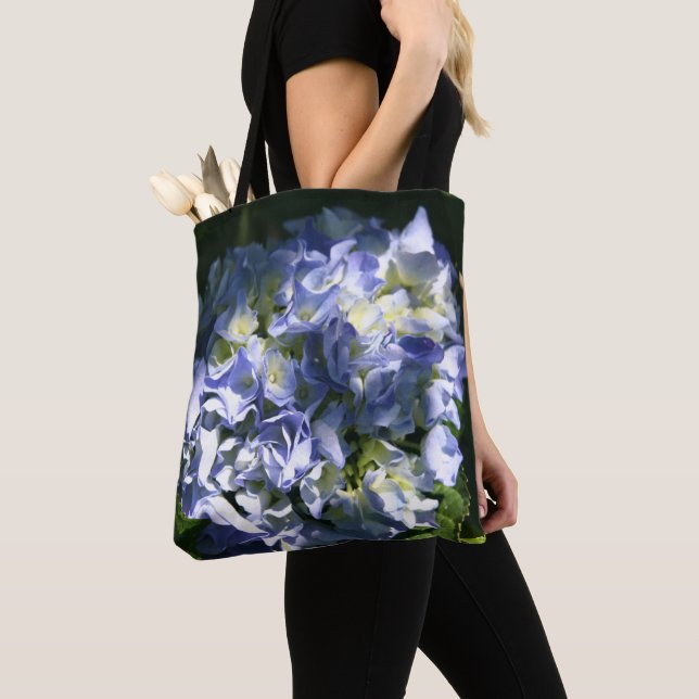 Light Blue Hydrangea Blume (Von Nahem)