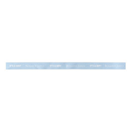 Light Blue It is a Boy Personalisiert Ribbon Satinband