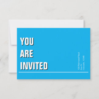 Light Blue Minimal Church laden