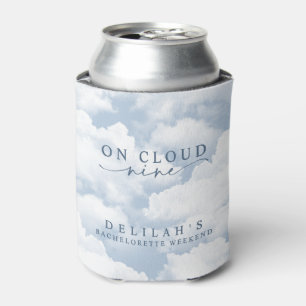 Light Blue "On Cloud Nine" Bachelorette Dosenkühler