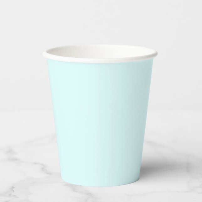Light Blue Paper Cup Pappbecher (Vorderseite)