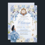 Light Blue Princess Sweet 16 Aschenella V2 Einladung<br><div class="desc">Ein Märchentraum wird wahr. Ihr besonderer Tag verdient ein ganz besonderes Einladungs-Design. Ich habe viel Zeit und Mühe darauf verwendet, diese Einladung zu entwerfen, und ich bin damit in LIEBE. Ich hoffe, du bist auch! Diese Aschenputtel bietet so viele kleine luxuriöse Touchs, die sich perfekt für Ihren Königsball eignen. Goldverglasung,...</div>