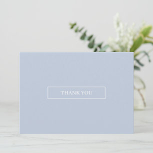 Light Blue Skies Simple Danke Card