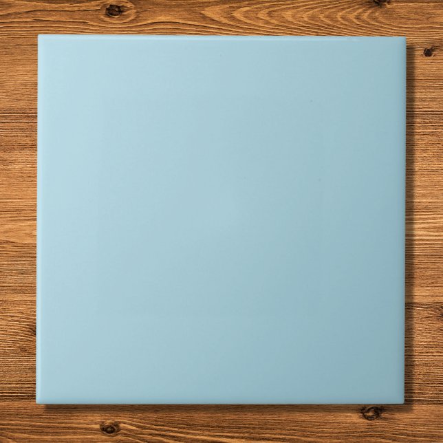 Light Blue Solid Color Fliese (Von Creator hochgeladen)