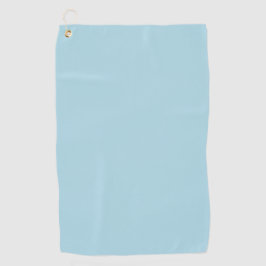 Light Blue Solid Color Golfhandtuch