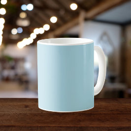 Light Blue Solid Color Kaffeetasse