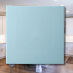 Light Blue Solid Color   Klassisches Elegant Fliese