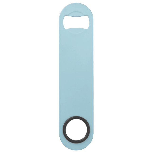 Light Blue Solid Color Speed Flaschenöffner (Vorderseite)
