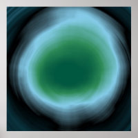 Light Blue Spirale abstrakte Acrylmalerei