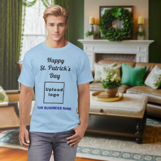Light Blue St. Patrick's Day Business T - Shirt (Light Blue St. Patrick's Day business t-Shirt)