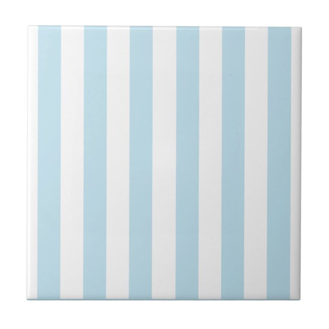 Light Blue Stripes Fliese (Vorderseite)