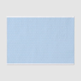 Light Blue Swiss Dot Tissue Paper Seidenpapier