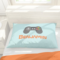 Light Blue Video Game Controller