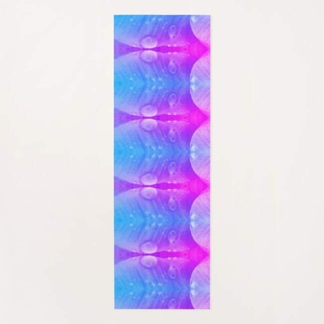 Light Bluesy X Miami Yogamatte (Vorderseite)