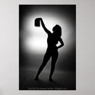 'Light Box' von Andrew Gettler Poster
