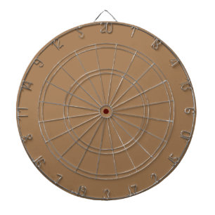 Light Brown #A57C55, Gray Olive Dartboard Dartscheibe