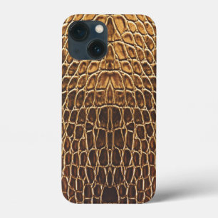 Light Brown Alligator Skin Print Case-Mate iPhone Hülle