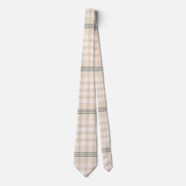 Light Brown Colorful Tartan Kariertes Livio Krawatte