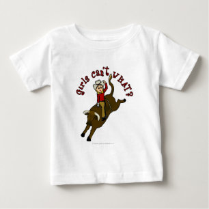 Light Bull Rider Baby T-shirt