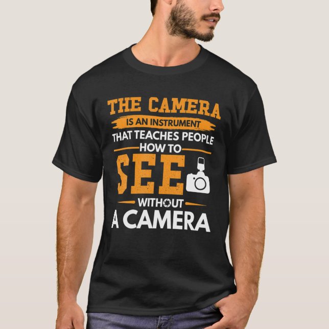 Light Camera Action Cameraman T-Shirt (Vorderseite)
