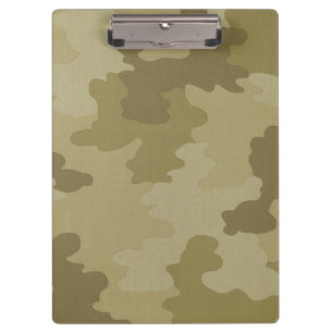 Light Camouflage Clipboard Klemmbrett