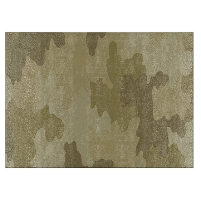 Light Camouflage Cutting Board Schneidebrett (Vorderseite)