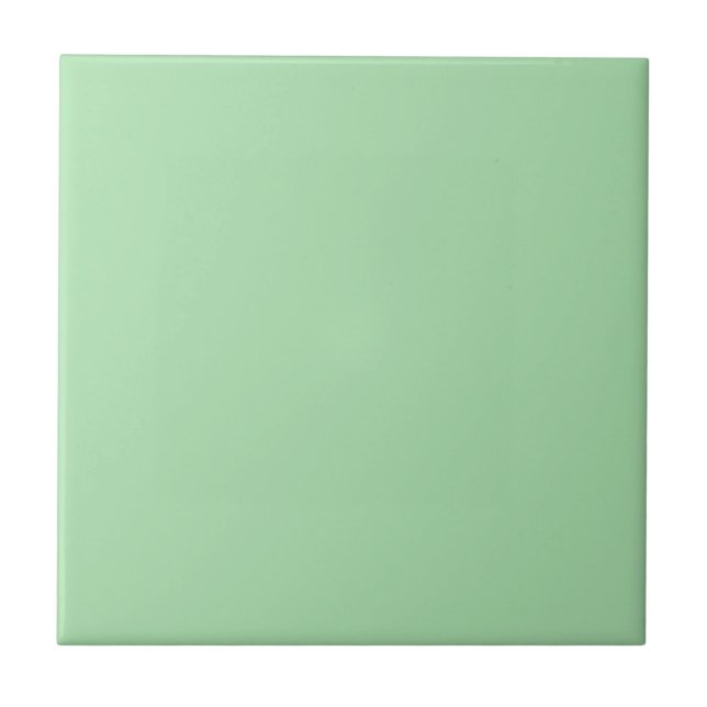 Light Celadon Green Color Tile Fliese (Vorderseite)