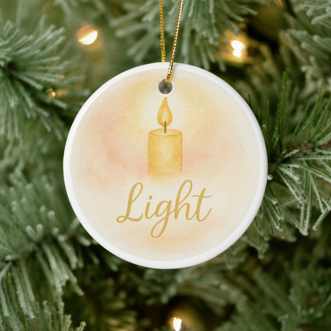 Light Christmas Ornament (Baum)