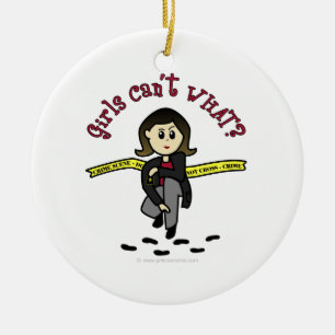 Light CSI Detection Keramik Ornament