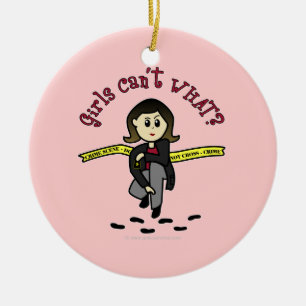 Light CSI Detection Keramik Ornament