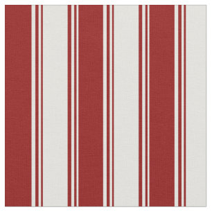 Light Cyan and Dark Red Striping/Linke Pattern Stoff