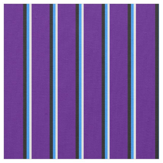 Light Cyan, Blue, Black & Indigo Muster Stoff (Nahaufnahme)