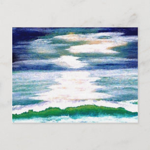 Light Dance on Sea CricketDiane Art Postkarte