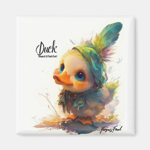 Light Duck About & Find Out Magnet