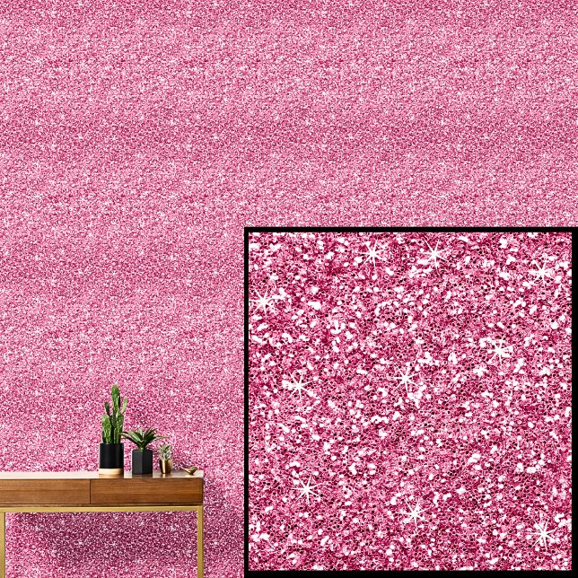 Light Dusty Dusky Bright Pink Sparkle Tapete (Von Creator hochgeladen)