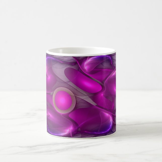 'Light Flame Abstrakt 255' Tasse (Mittel)