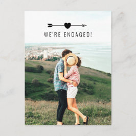 Light Foto | Ankündigung der Verlobung | Postkarte