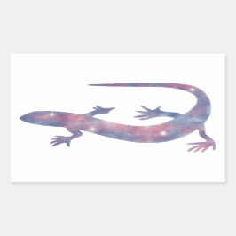 Light Gecko Starscape Sticker